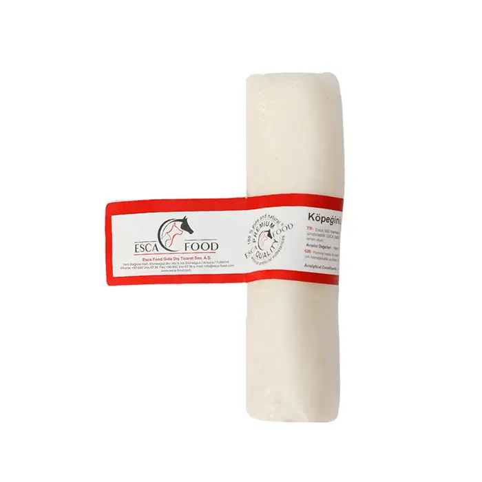 Esca Beyaz Roll Kemik Köpek Ödülü 10cm Small 40gr