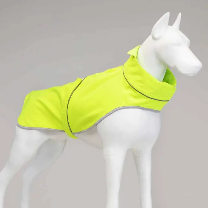 Lindo Softshell Neon Yeşil Küçük,Orta ve Büyük Irk Köpek Yağmurluğu