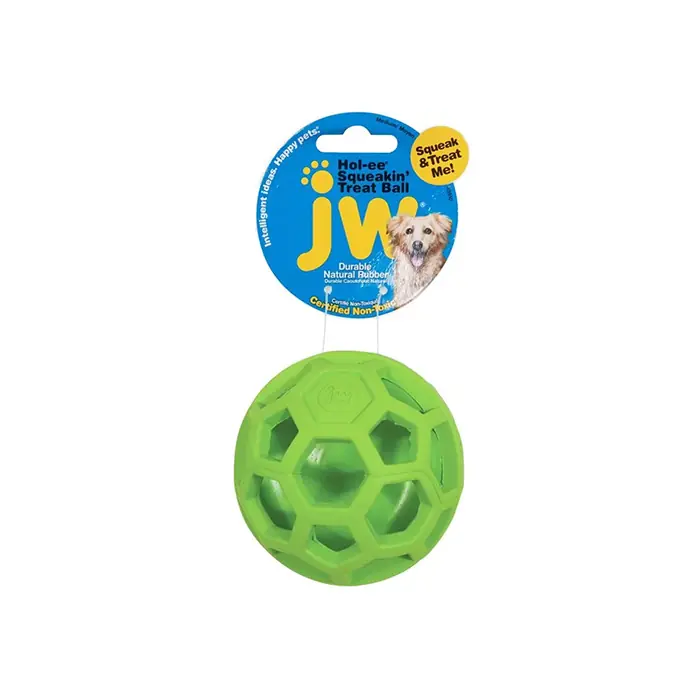 Jw Treat N Squeak Kauçuk Ödül Topu Köpek Oyuncağı 9cm