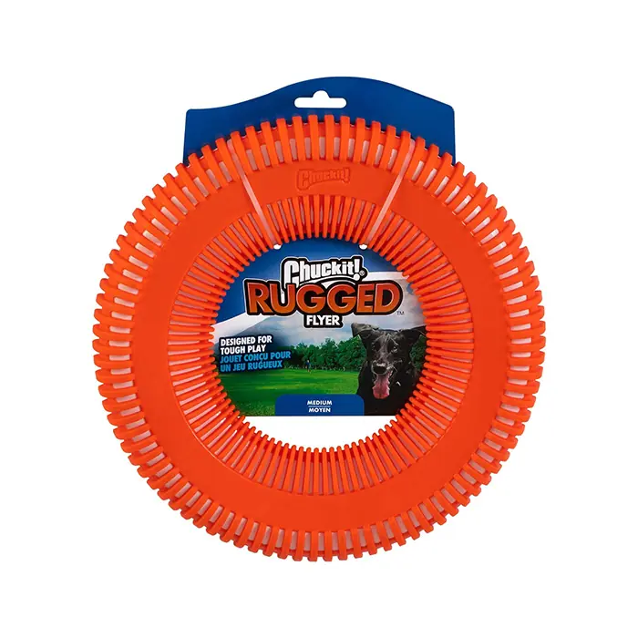 Chuckit! Rugged Flyer Ekstra Dayanıklı Frizbi Köpek Oyuncağı Orta Boy