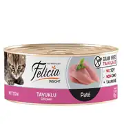 Felicia Tahılsız Kıyılmış Tavuklu Yavru Kedi Konservesi 85 gr 1