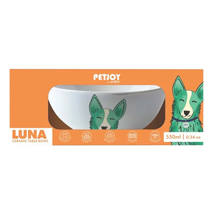 M-Pets Luna Seramik Mama Kabı 550ml
