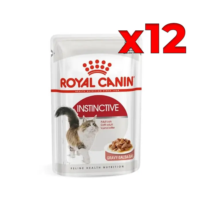 Royal Canin Gravy Instinctive Yaş Kedi Maması 12x85 gr