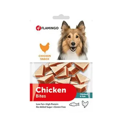 Flamingo Chick n Tavuk ve Balıklı Sandviç Köpek Ödülü 85 gr