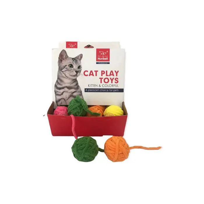 Nunbell Kuyruklu Top Kedi Oyuncağı