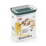 Stefanplast Dikdörtgen Snackbox Atıştırmalık Kutusu 2,2 Litre Yeşil Beyaz 1