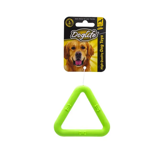 DOGLIFE Kauçuk Triangle Köpek Oyuncağı