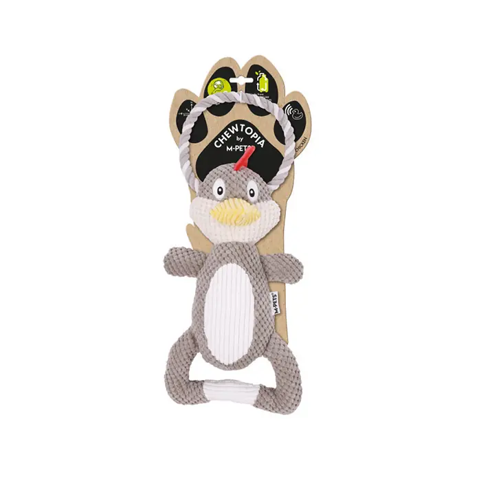 M-PETS ECO CHEWTOPIA Tavuk Şekilli Köpek Oyuncağı