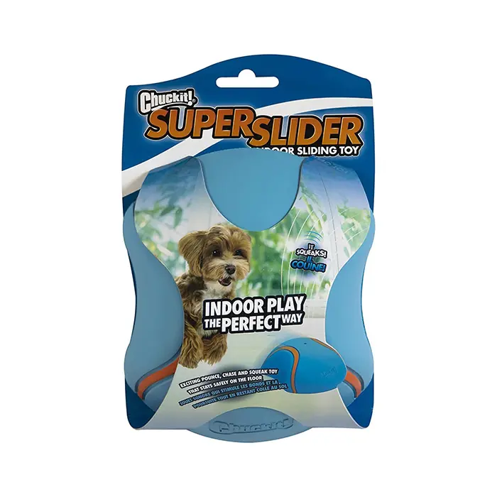 Chuckit! Indoor Super Slider Eve Özel İnterakif Köpek Oyuncağı 20x12x26cm