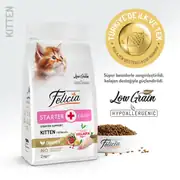 Felicia Az Tahıllı Yavru Tavuklu HypoAllergenic Kedi Maması 2 Kg 2