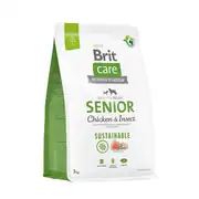 Brit Care Sustainable Senior Tavuklu ve Larva Proteinli Yaşlı Köpek Maması 3kg 1