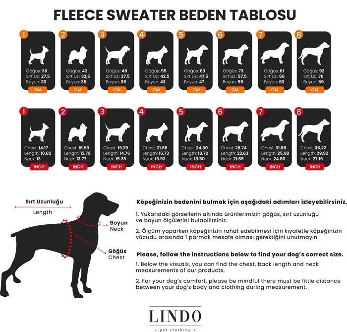 Lindo Navy Blue Köpek Süveter