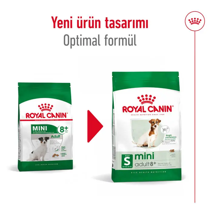 Royal Canin Mini Adult +8 Küçük Irk Yaşlı Köpek Maması 2 Kg