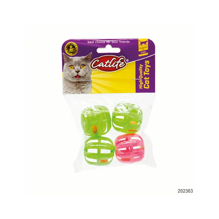 CATLIFE Zilli Kedi Oyuncağı 4lü Paket 202363