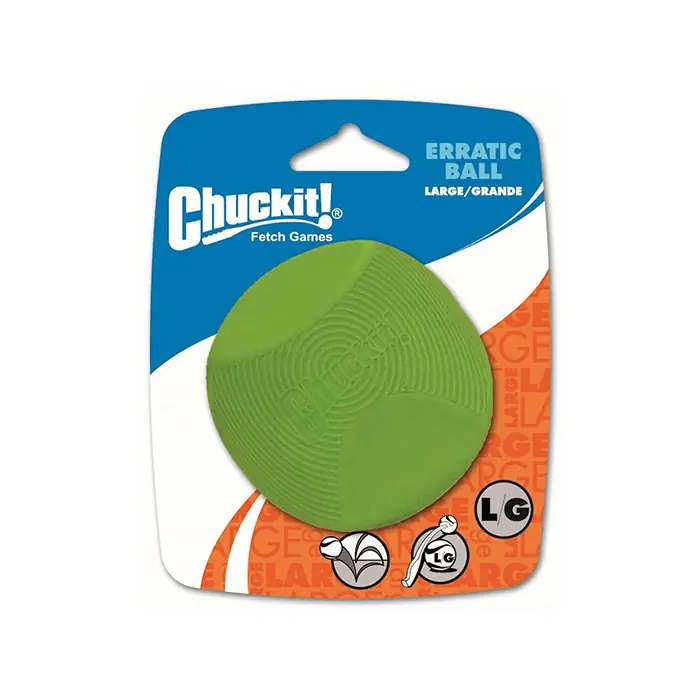 Chuckit! Erratic Ball Dayanıklı Doğal Kauçuk Köpek Oyun Topu Large 8cm