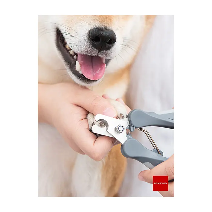 Pakeway T9 Serisi Köpek Tırnak Makası Büyük Boy Gri