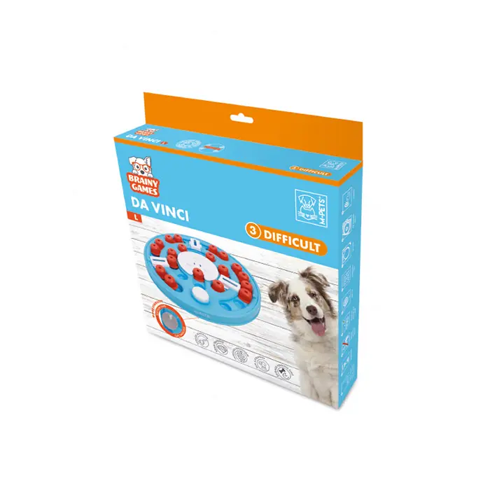M-PETS Brainy Da Vinci Puzzle Köpek Zeka Oyuncağı 3.Seviye