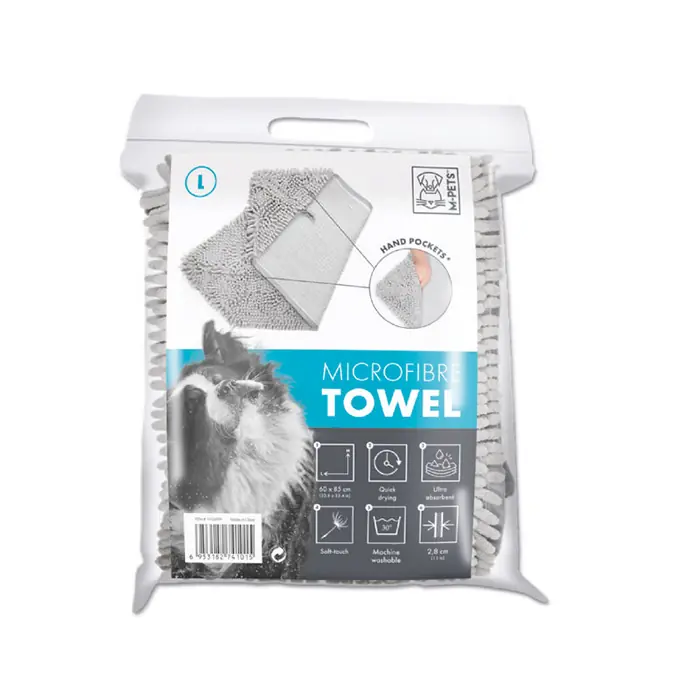 M-Pets Microfiber Köpek Havlusu Large 60x85cm