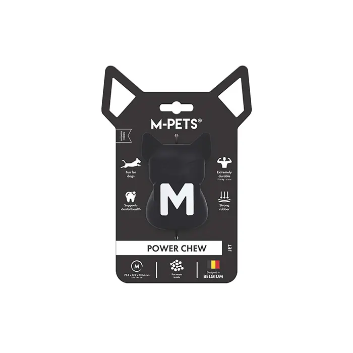 M-Pets Power Chew Kauçuk Köpek Ödül Oyuncağı Jet Medium