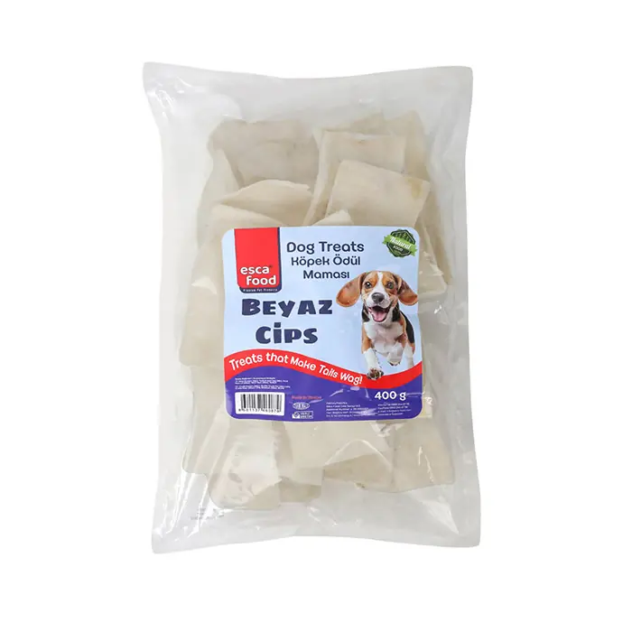 Esca Beyaz Deri Cips Köpek Ödülü 400 Gr
