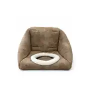Pet Pretty Comfort Üç Fonksiyonlu Kedi Yatağı Bej 3