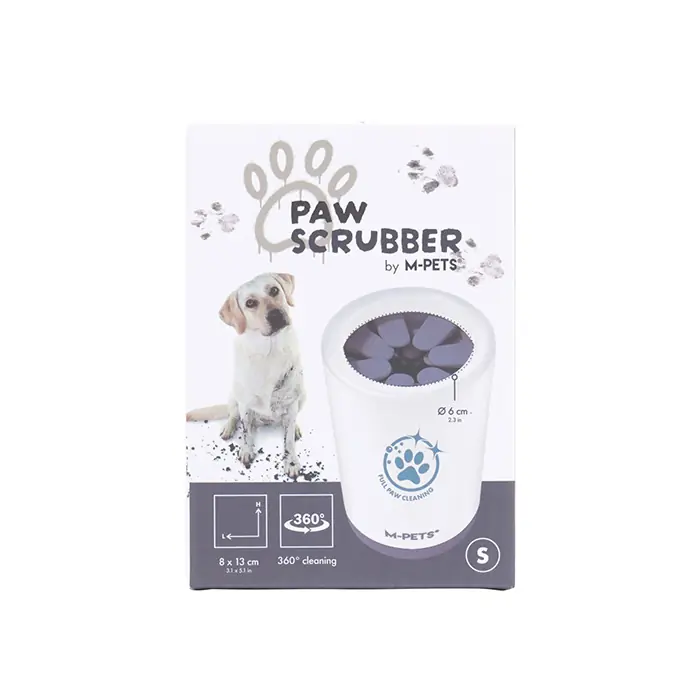 M-Pets Paw Scrubber Pati Temizleme Aparatı Small Beyaz