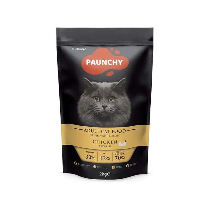 Paunchy Tavuklu Yetişkin Kedi Maması 2 kg