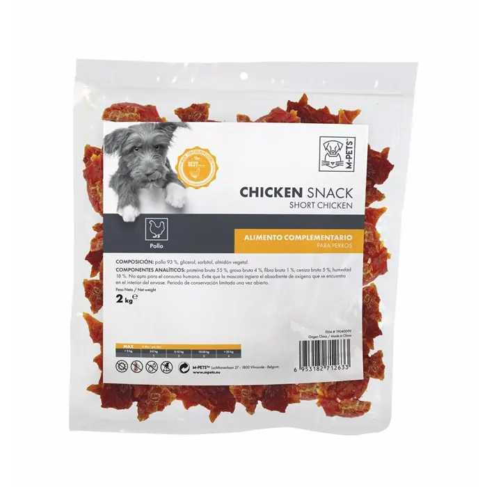M-Pets Bite Delight Short Chicken Tavuklu Köpek Ödülü 2kg