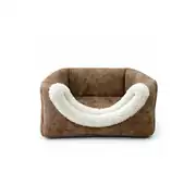Pet Pretty Comfort Üç Fonksiyonlu Kedi Yatağı Bej 2