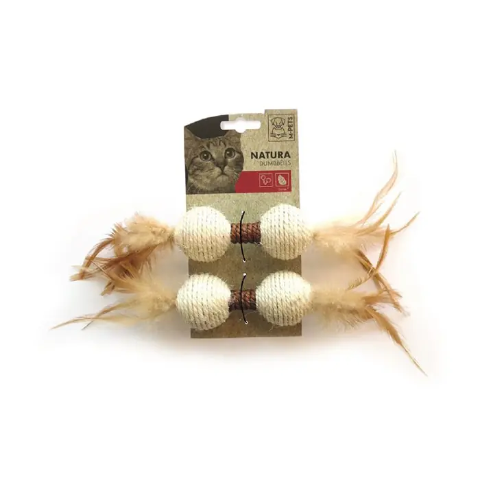 M-PETS Natura Dumbbells Mix Color Kedi Oyuncağı