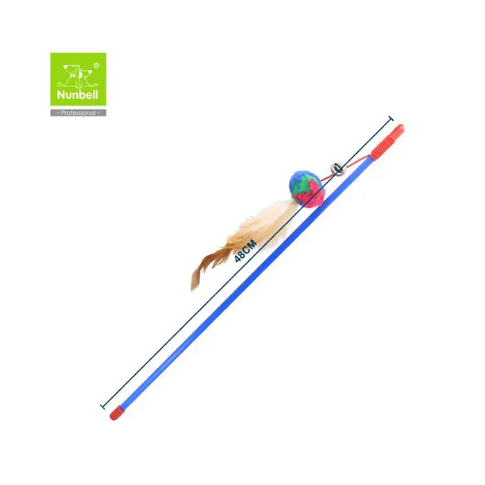 Nunbell Tüylü Toplar Kedi Oltası