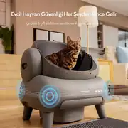 Neakasa M1 Üstü Açık Akıllı Kedi Tuvaleti Gri 3