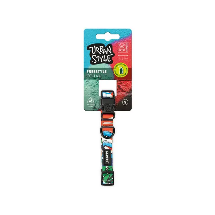 M-PETS Urban Style Freestyle Köpek Boyun Tasması Small