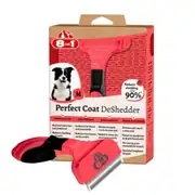 8in1 Perfect Coat DeShedder Furminator Orta Irk Köpek Tarağı Medium 1