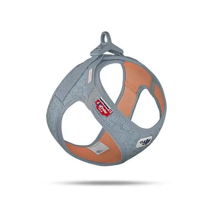 Curli Vest Harness Air-Mesh Elemental Köpek Göğüs Tasması Mavi Medium