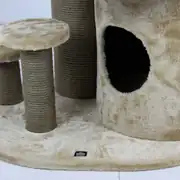 Lotus Seul Engelli ve Fazla Kilolu Kediler için Tırmalama Bal Rengi 2