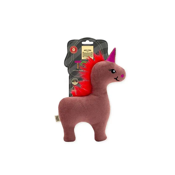 Doggie Peluş Unicorn Köpek Oyuncağı 20cm
