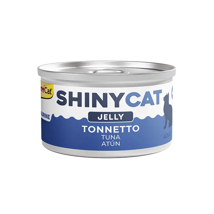 Gimcat New Shinycat Jelly Tuna Balıklı Kedi Konservesi 70gr