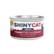 Gimcat New Shinycat Jelly Tavuklu-Tuna Balıklı Kedi Konservesi 70gr 1