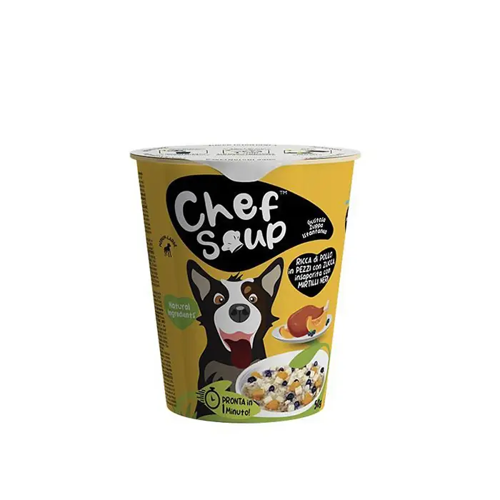 Chef Soup Tavuk ve Yaban Mersinli Balkabaklı Hazır Çorba 50 Gr
