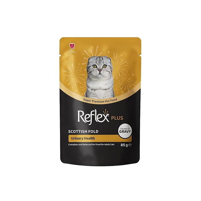 Reflex Plus Scottish Fold Yetişkin Kedi Yaş Maması 85gr